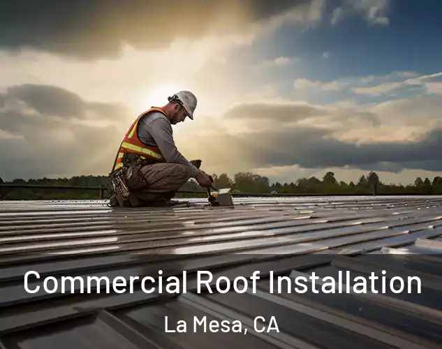  Commercial Roof Installation La Mesa, CA