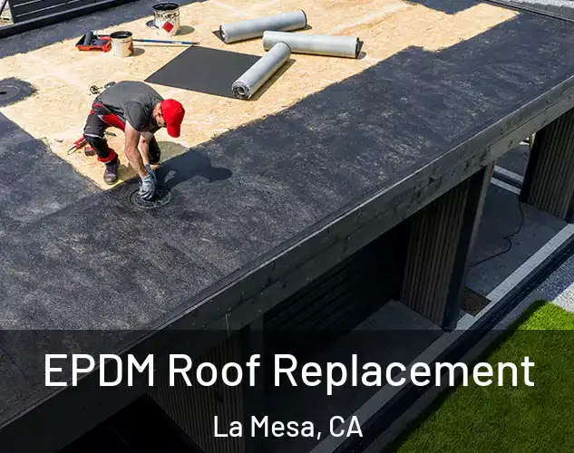  EPDM Roof Replacement La Mesa, CA