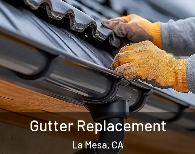  Gutter Replacement La Mesa, CA
