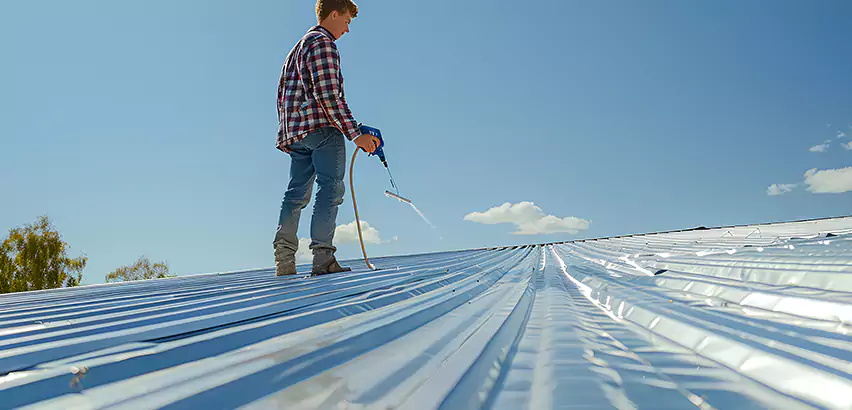 EPDM Roofing Installation Drip Edge in La Mesa