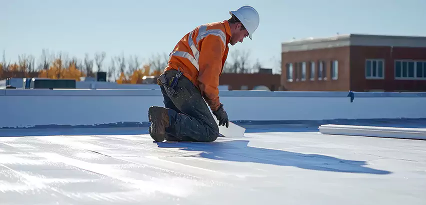 Flat Roof Drain Installation in La Mesa