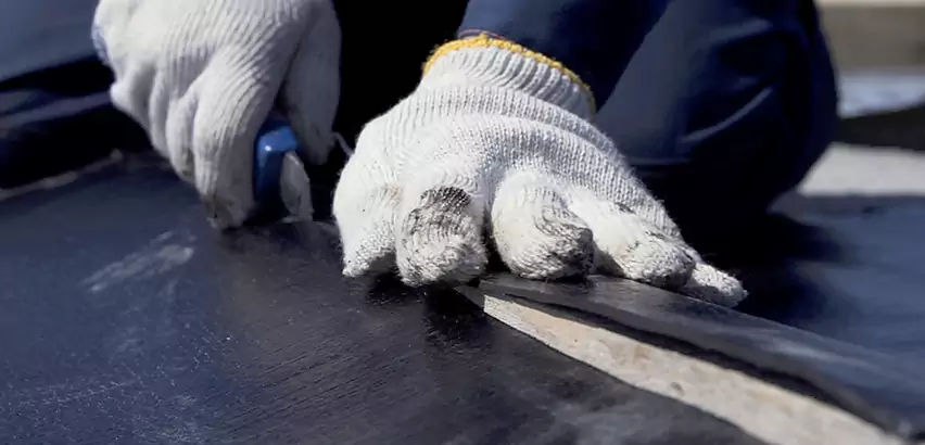 Rubber Roof Seam Repair in La Mesa