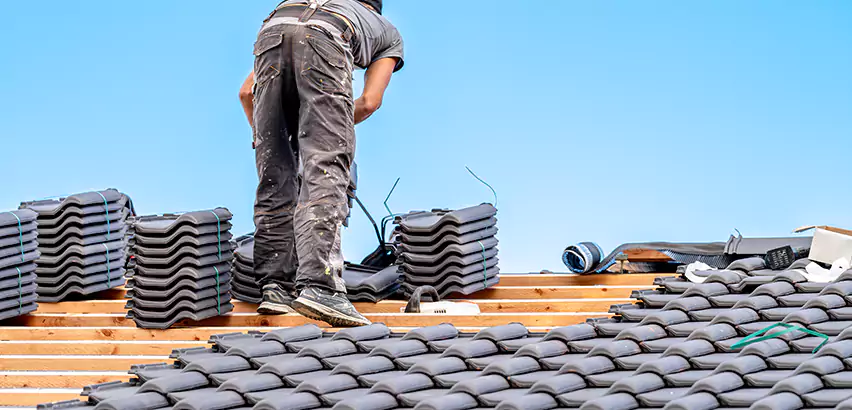 Replacing Tile Roof Underlayment in La Mesa