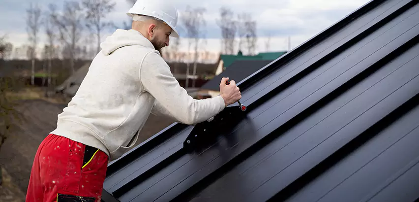 Tin Roof Ridge Cap Installation in La Mesa