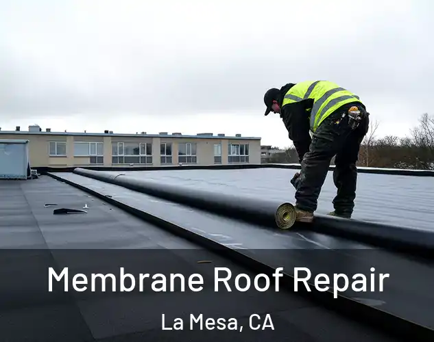  Membrane Roof Repair La Mesa, CA