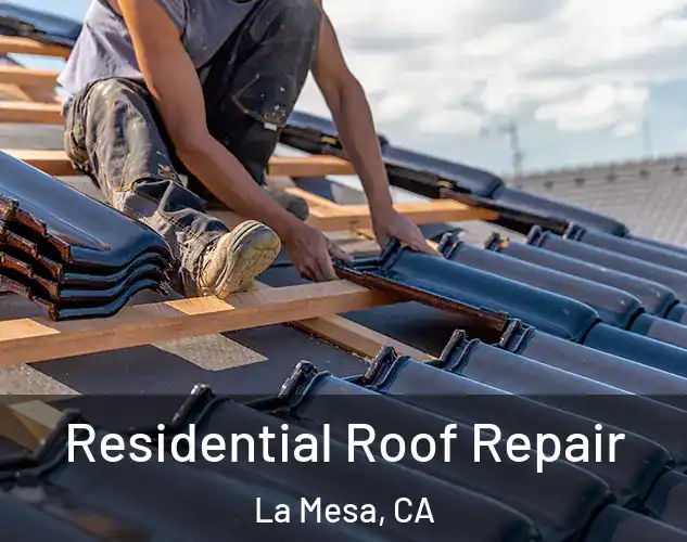  Residential Roof Repair La Mesa, CA