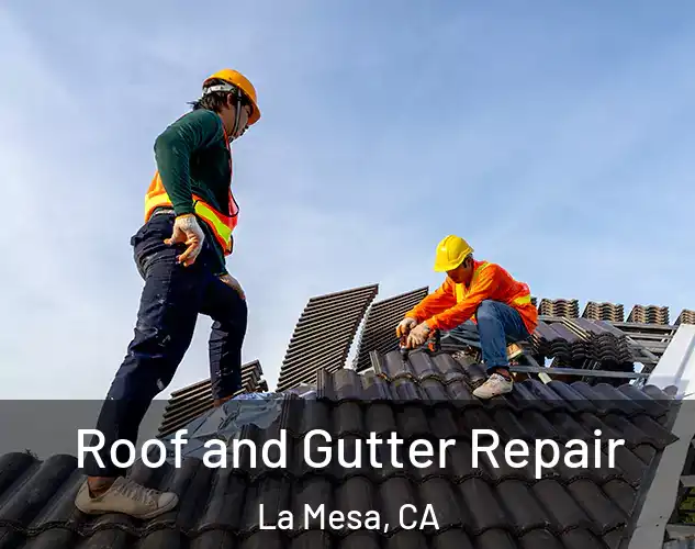  Roof and Gutter Repair La Mesa, CA