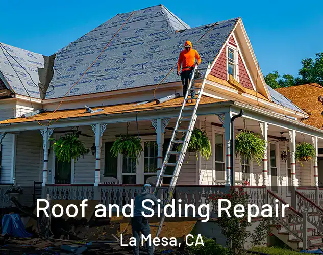  Roof and Siding Repair La Mesa, CA
