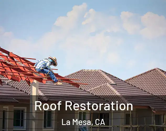  Roof Restoration La Mesa, CA