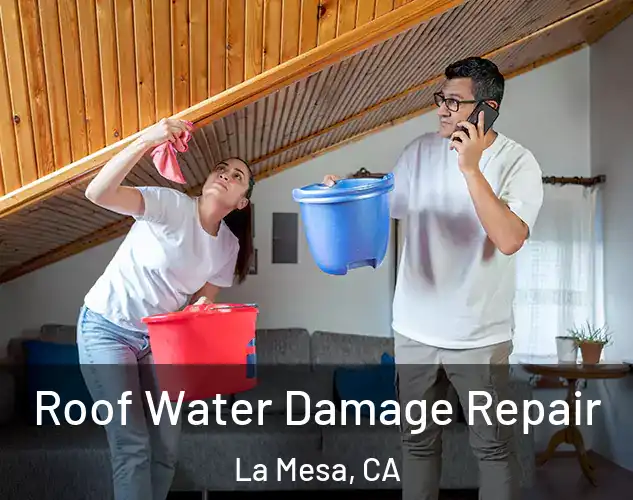  Roof Water Damage Repair La Mesa, CA