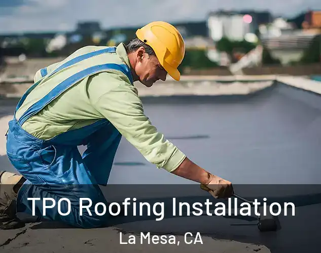  TPO Roofing Installation La Mesa, CA